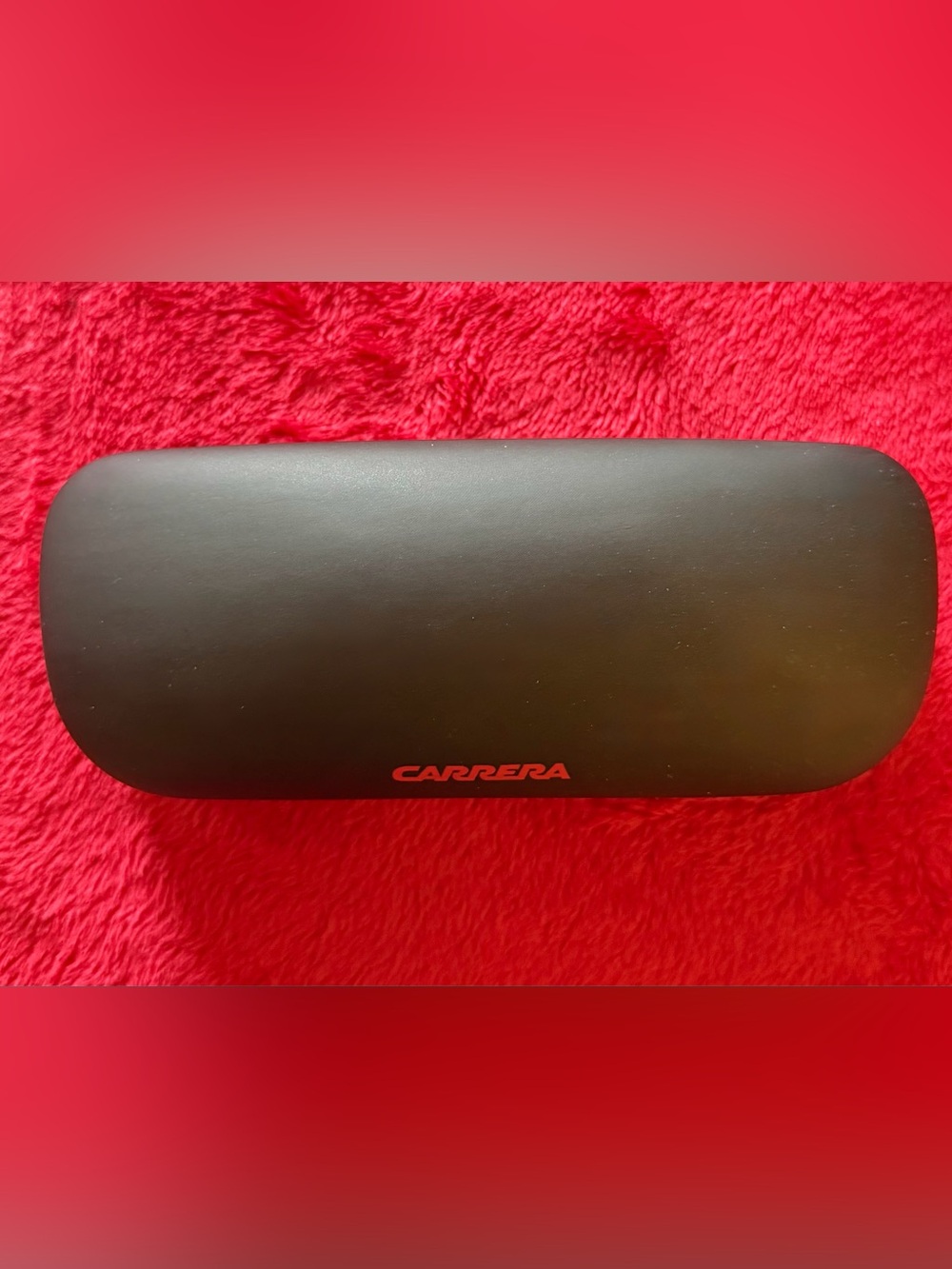 NWOT Carrera Black Hard Shell Sunglasses Eyeglasses Case Never Used